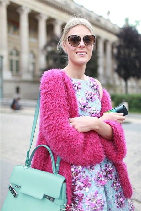 巴黎高定時裝周2014年秋冬街拍集錦