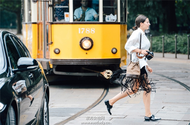 Tommy Ton 2015春夏米蘭時裝周街頭美拍