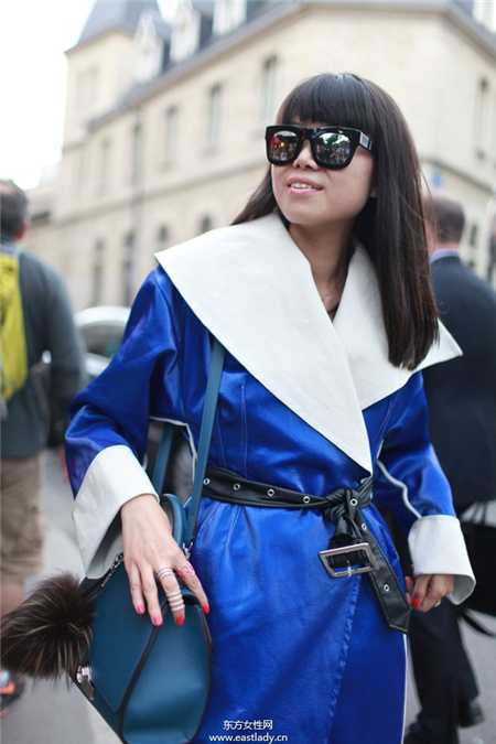 巴黎高定時裝周2014年秋冬街拍集錦