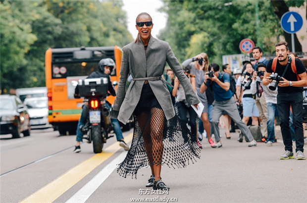 Tommy Ton 2015春夏米蘭時(shí)裝周街頭美拍