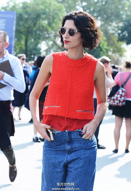 2014春夏巴黎時裝周街拍集錦