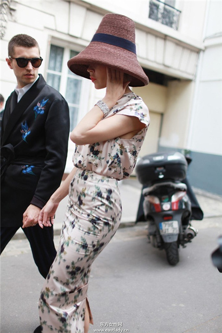 巴黎高定時裝周2014年秋冬街拍集錦