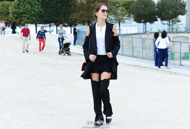 2014春夏巴黎時裝周街拍集錦