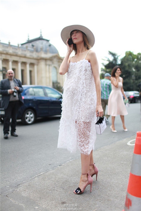 巴黎高定時(shí)裝周2014年秋冬街拍集錦