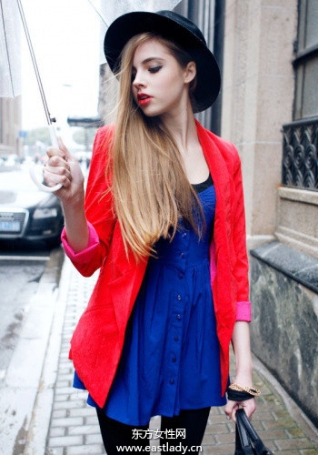 2013秋冬巴黎時(shí)裝周場外街拍秀