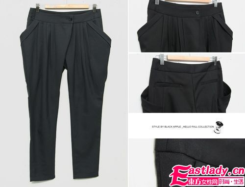 秋冬勁吹復(fù)古風(fēng) 出街蘿卜褲正當(dāng)紅