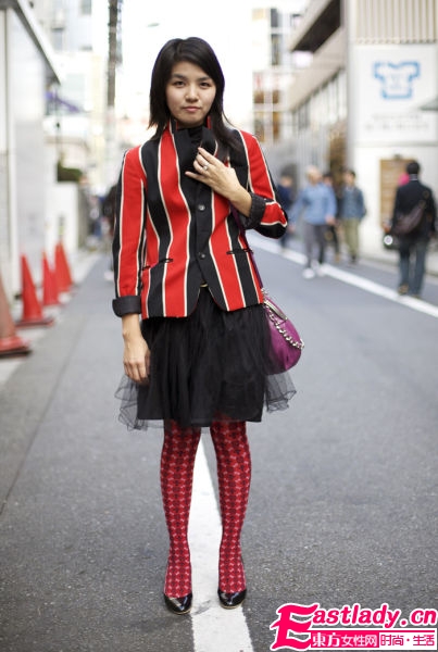 東京街頭街拍 當下最潮復古元素