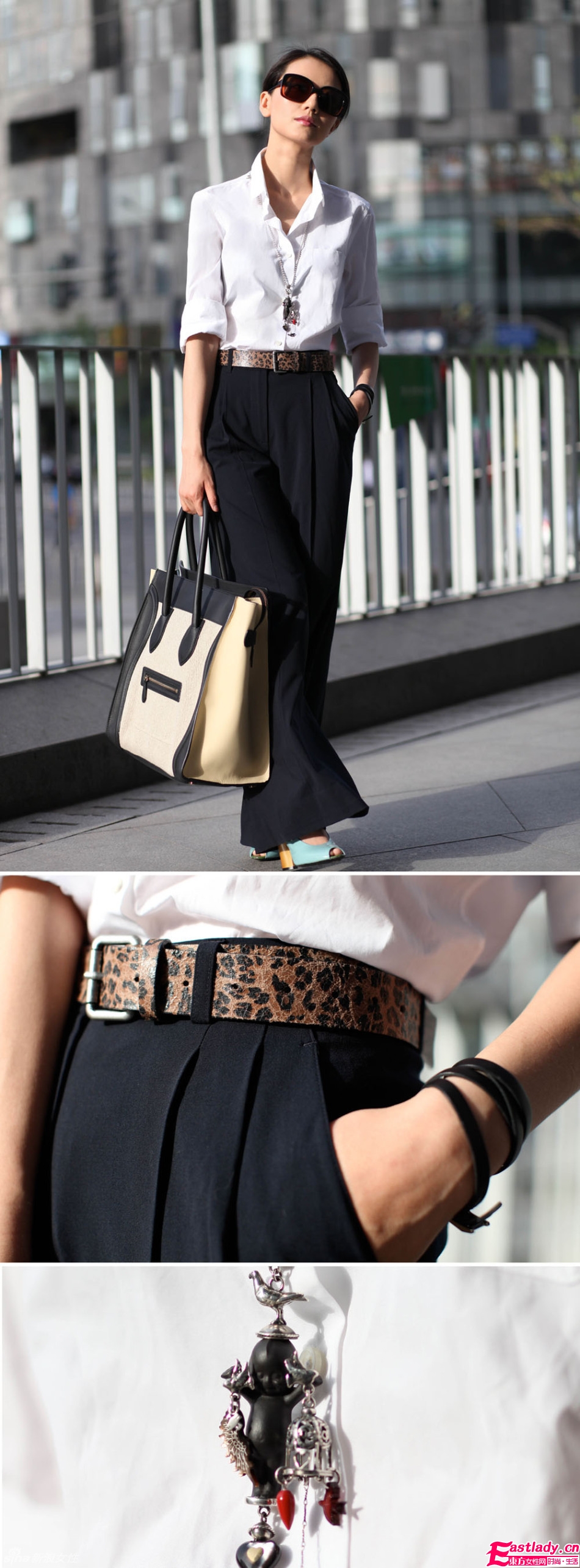 高圓圓八月街拍 展現(xiàn)歐美女神范兒