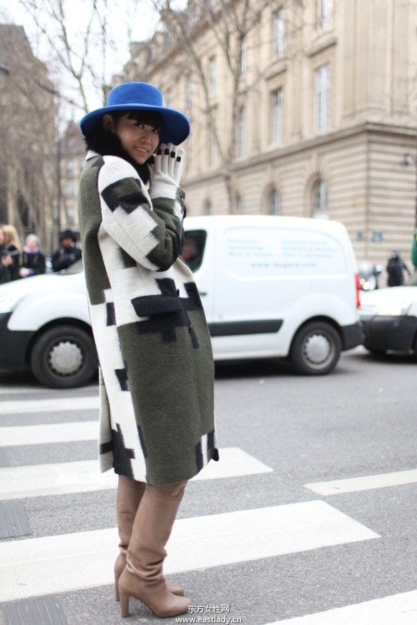 2013巴黎時(shí)裝周時(shí)尚達(dá)人街拍