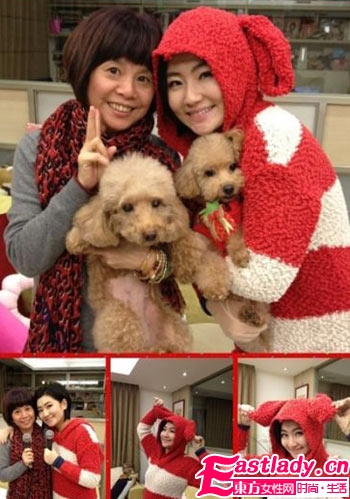 Ella引領(lǐng)明星新年混搭 萌裝保暖又搶鏡