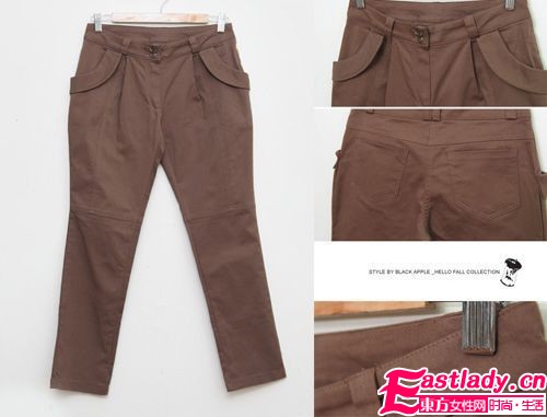 秋冬勁吹復(fù)古風(fēng) 出街蘿卜褲正當(dāng)紅
