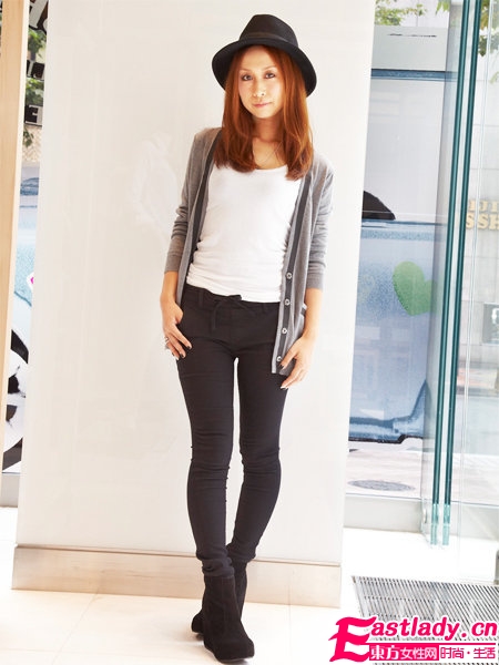 日本街拍 看日本潮女如何穿出個性牛仔褲