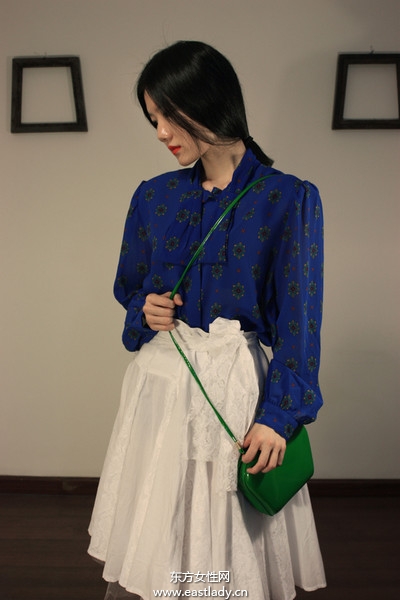 2013年1月中旬中國南方街頭時尚街拍飄逸著陣陣春風(fēng)