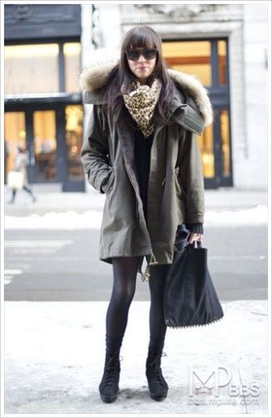 時(shí)裝周紐約街頭的精彩街拍