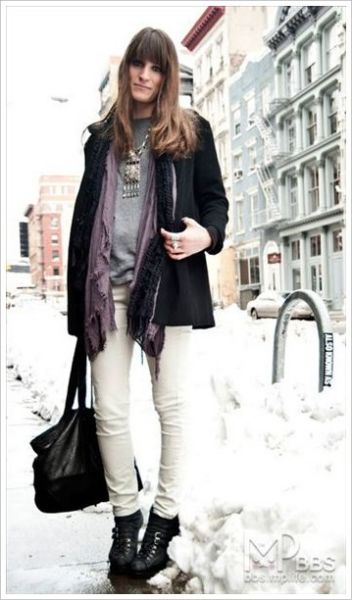 時裝周紐約街頭的精彩街拍