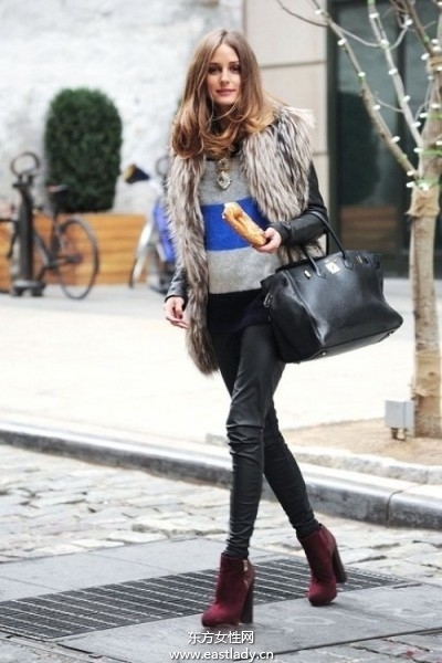 歐美街頭明星們混搭出行彰顯個(gè)性生活