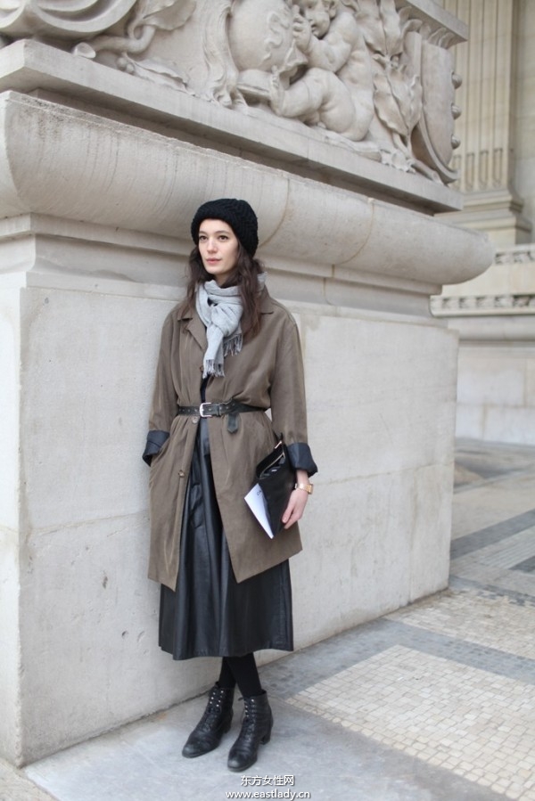 2013巴黎時裝周時尚達人街拍