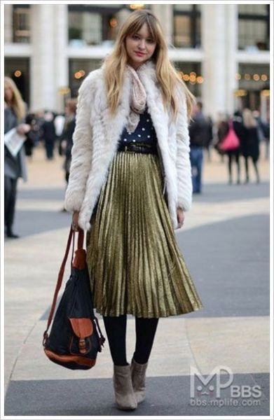 時裝周紐約街頭的精彩街拍