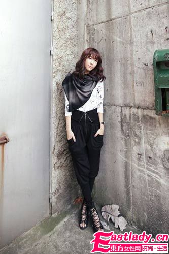 秋冬勁吹復(fù)古風(fēng) 出街蘿卜褲正當(dāng)紅