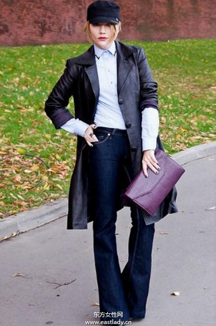 跟貝嫂維多利亞學穿喇叭褲