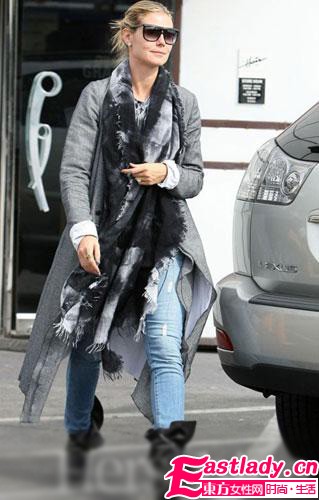 歐美明星最潮牛仔褲搭配