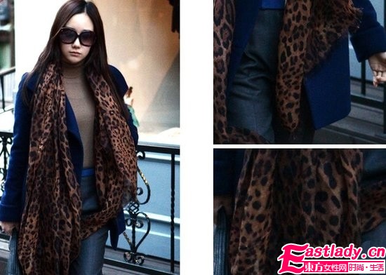 冬季圍脖流行大 戴上出街很有范