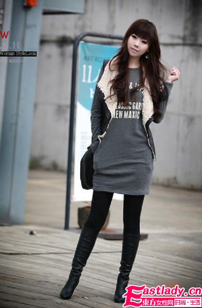 韓版大翻領(lǐng)外套 讓美麗渾然天成