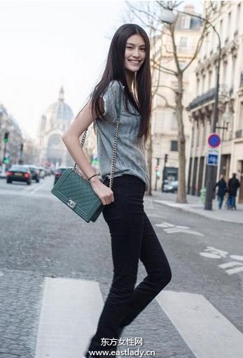 中國潮MM街頭街拍演繹青春活力