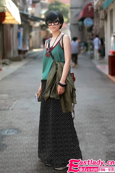 2011廈門潮女街拍 歐美風路線讓人目不暇接