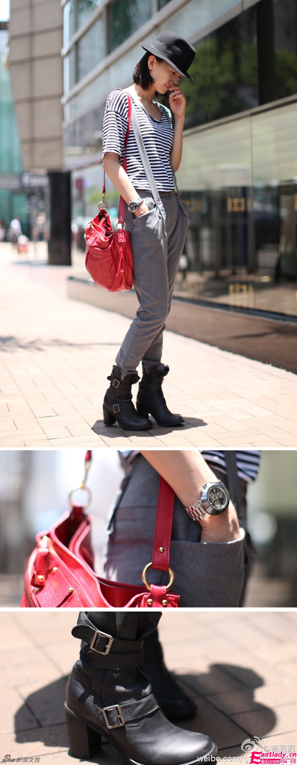 高圓圓八月街拍 展現(xiàn)歐美女神范兒