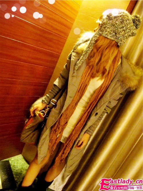 毛線帽搭配日記 混搭秋冬好心情