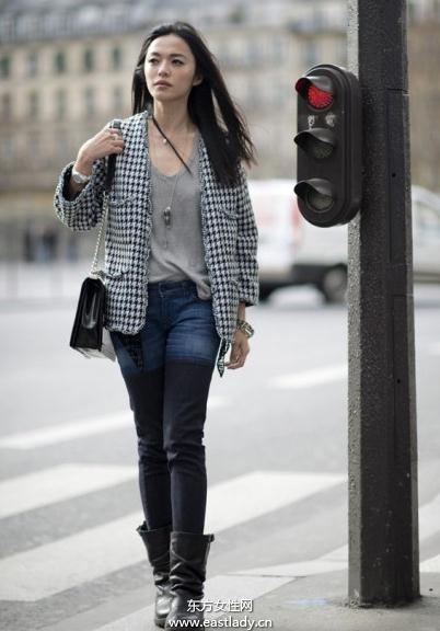 中國最好的街拍女王非姚晨莫屬