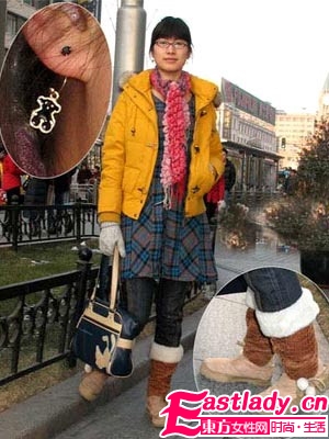 冷空氣來襲 街拍北京街頭潮人