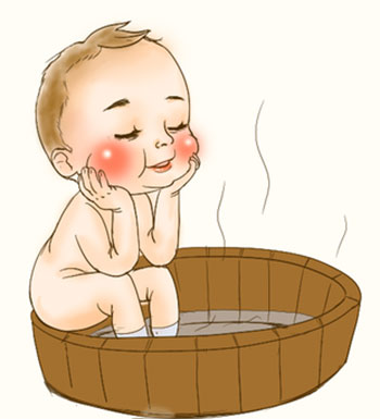 經常給孩子熱水泡腳當心變成扁平足