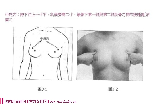 真人示范中醫(yī)經(jīng)絡(luò)按摩豐胸 有效提升罩杯