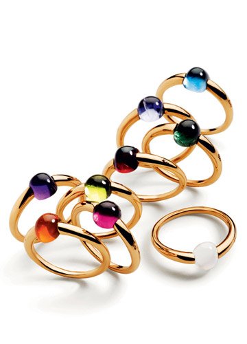 光鮮亮麗的時尚珠寶 女人的最愛