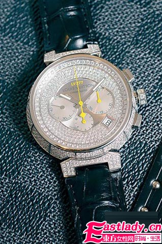 黑色迷情 LV推出圣誕情侶腕表