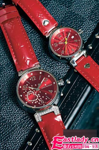 黑色迷情 LV推出圣誕情侶腕表