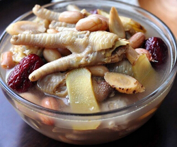 黨參的吃法 黨參紅棗鳳爪煲的做法