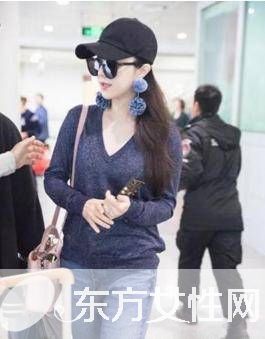 范爺又先行 范冰冰戴的毛球耳墜可是今夏最熱款