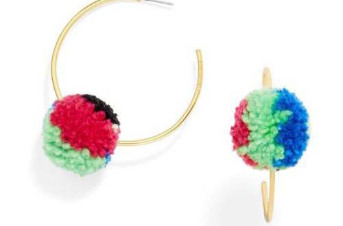 范爺又先行 范冰冰戴的毛球耳墜可是今夏最熱款