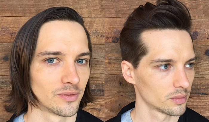 這才是型男該有的發(fā)型 簡(jiǎn)單干練帥一臉