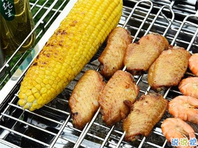 戶外燒烤的開心說說帶圖片 周末一群人燒烤的心情說說7