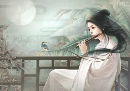 古風(fēng)說說圖片大全：天涯海角有窮時，只有相思無盡處