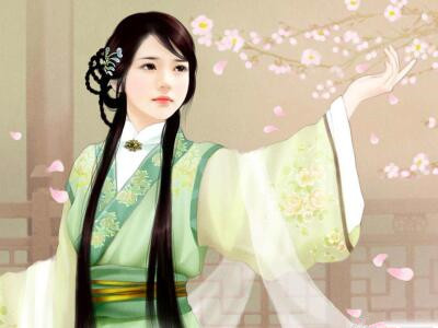 古風(fēng)愛情說說帶圖片，古風(fēng)情感說說圖片3