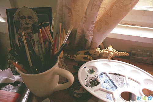 有詩(shī)意和哲理的關(guān)于人生和愛情的圖片說說 跨越漫長(zhǎng)歲月長(zhǎng)河與你相遇4