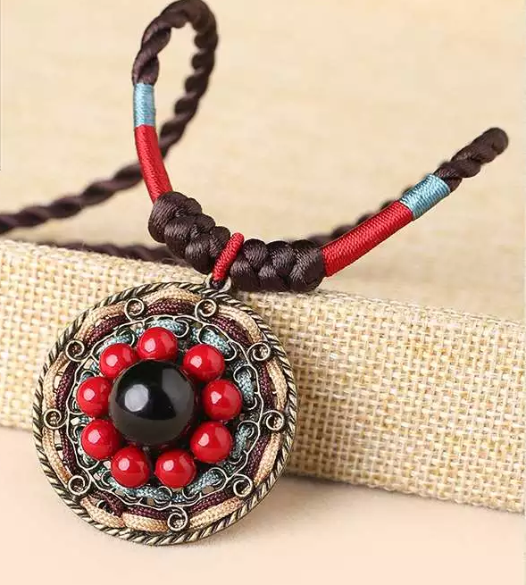 淺秋匠心啟航閱讀鎖骨鏈民族風項鏈首飾