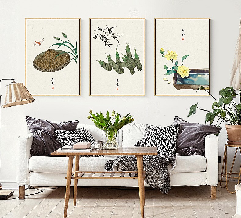 唯美24節(jié)氣古風匠心啟航閱讀裝飾畫