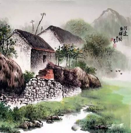中國(guó)水墨畫:唯美詩(shī)意國(guó)畫山水