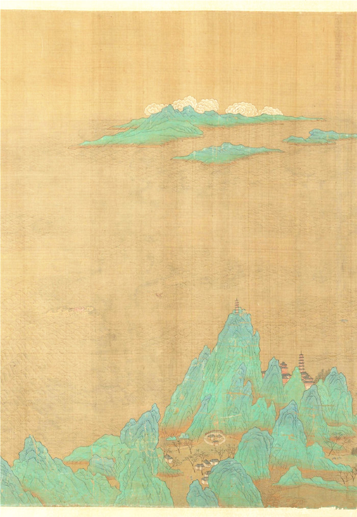 明朝國畫《海天旭日?qǐng)D》